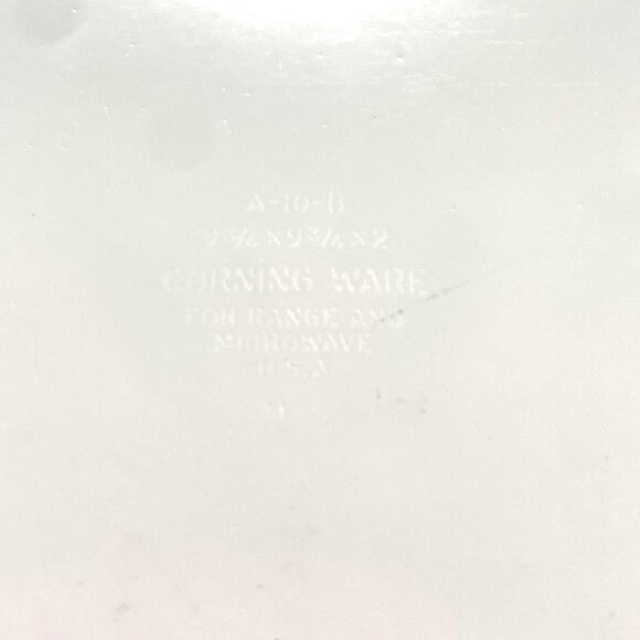 Vintage 80s Corning Ware Blue Cornflower A10B Casserole Dish w/ Pyrex Lid A12C - Picture 3 of 16